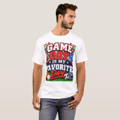 試合の日が大好き Tシャツ (正面フル)