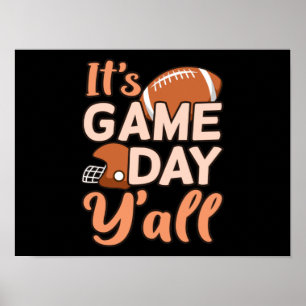 試合の日のY'all Football Playerコーチだ ポスター