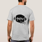 試合の日 Tシャツ (裏面)