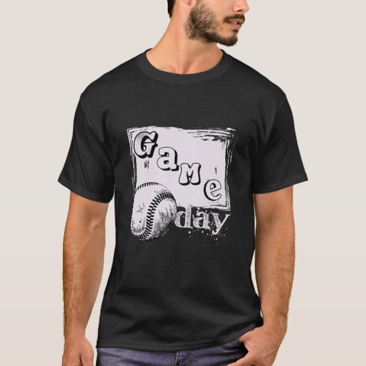 試合の日 Tシャツ (正面)