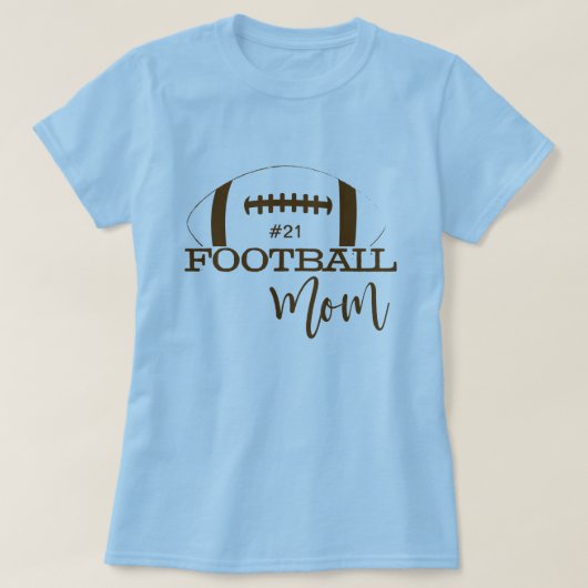 試合パーソナライズされたの日に母親のTシャツを着る Tシャツ (デザイン正面)