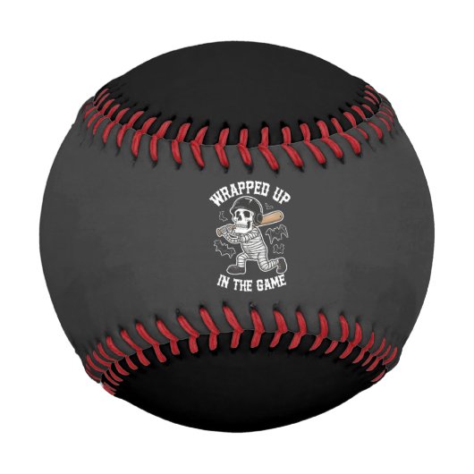 試合包まれた野球のハロウィンで上がる 野球ボール (正面)