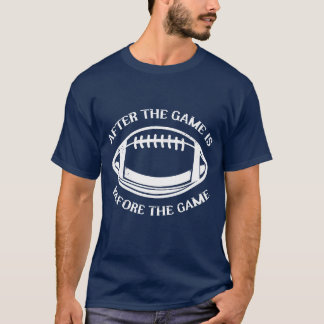試合後のスポーツ選手アメリカン+レトロ Tシャツ