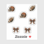 試合日のサッカーの雰囲気 シール (シート)