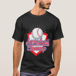 試合日は最高 – 野球チャンピオンだ Tシャツ