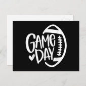 試合日サッカーのシーズンおもしろいズ男女子チームスポール ポストカード (正面/裏面)