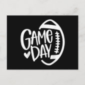 試合日サッカーのシーズンおもしろいズ男女子チームスポール ポストカード (正面)