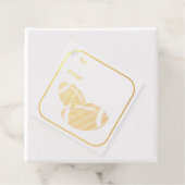 試合日サッカーのパーソナライズ紙 フェイバータグ (箱)