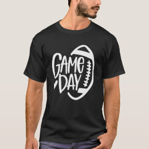 試合日サッカーシーズンスポーツメンズウィメンズ5 Tシャツ