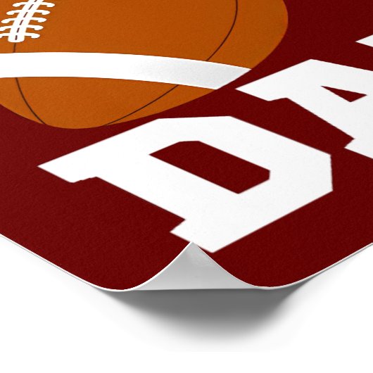 試合日サッカー ポスター (角)