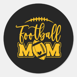 試合日ブルーとイエローハイスクールサッカー ラウンドシール