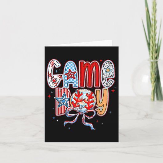 試合日野球コケットママママママザーズ市松模様にズ カード (正面)
