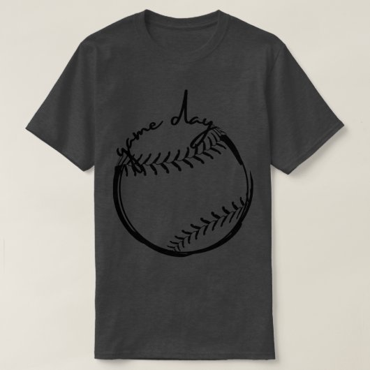 試合日野球4 Tシャツ (デザイン正面)