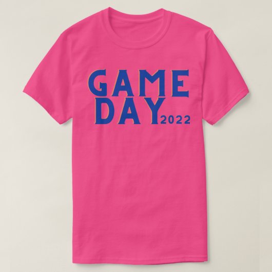 試合日2022 3 Tシャツ (デザイン正面)