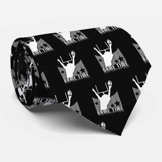 試合時間 – サッカー ネクタイ (ロール)