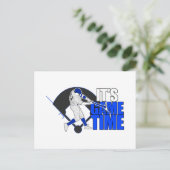 試合時間 – 野球（青） ポストカード (スタンド正面)