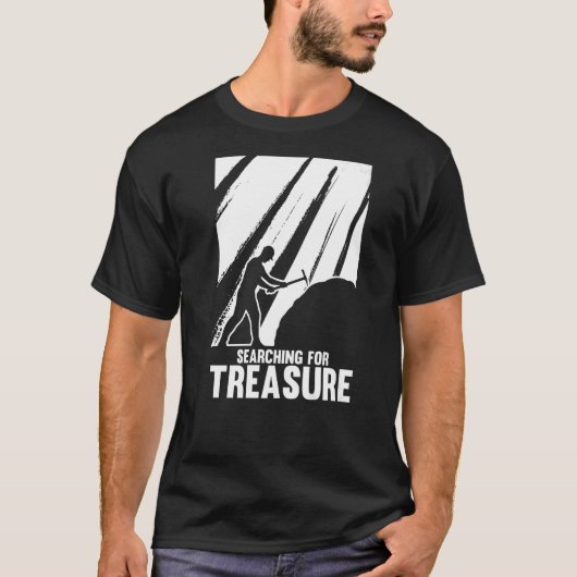 [試掘プロスペクター]タブでツリーを検索する Tシャツ (正面)