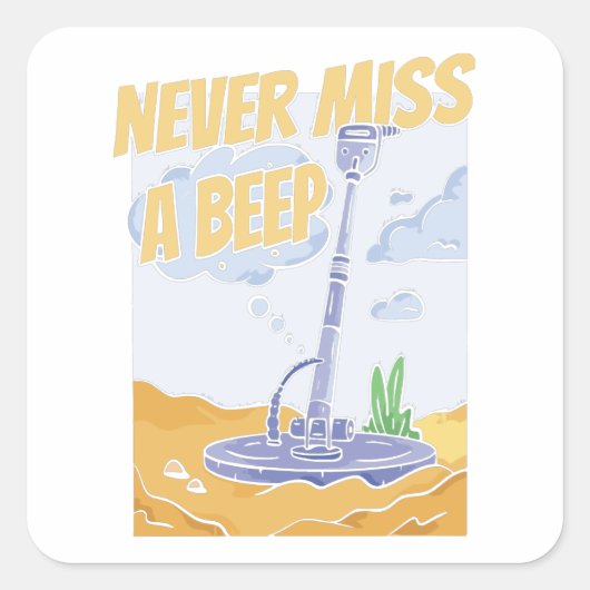 試掘鉱夫 – Gems鉱山探査機 スクエアシール (正面)