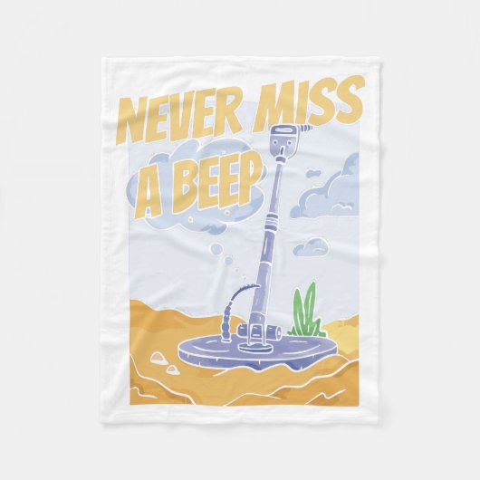 試掘鉱夫 – Gems鉱山探査機 フリースブランケット (正面)