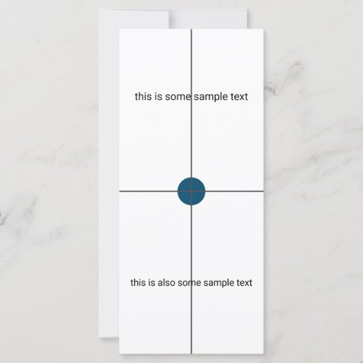 試料試験結婚式 プログラム (正面)