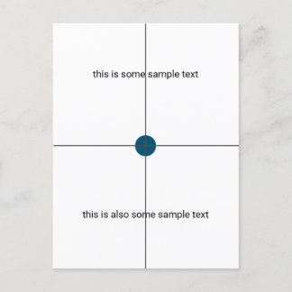試料試験 インビテーションポストカード