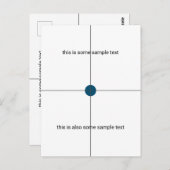 試料試験 ポストカード (正面/裏面)