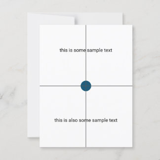 試料試験 ポストカード