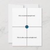 試料試験 出欠カード (裏面)