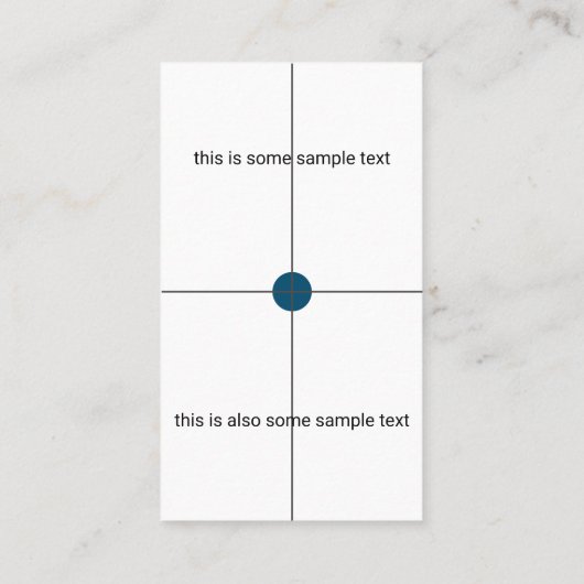 試料試験 名刺 (裏面)