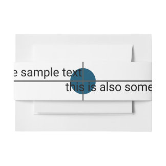 試料試験 招待状ベリーバンド