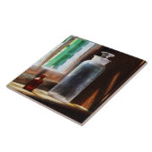 試薬ボトル及び小褐色ボトル タイル (側面)