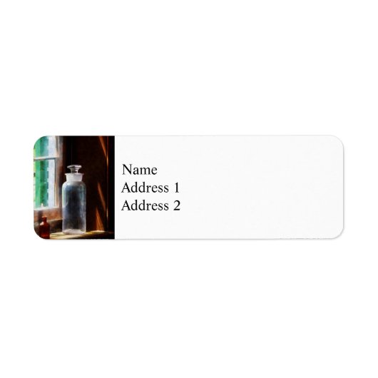 試薬ボトル及び小褐色ボトル ラベル (正面)