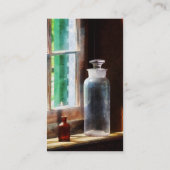 試薬ボトル及び小褐色ボトル 名刺 (裏面)