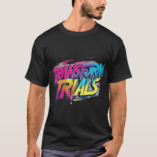 試行の変換 Tシャツ (正面)