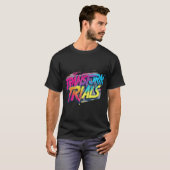 試行の変換 Tシャツ (正面フル)