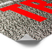 試行中の感動的引用文成功ダンベル ポスター (角)