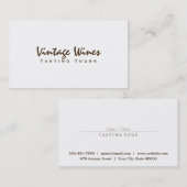 試飲 名刺 (正面/裏面)