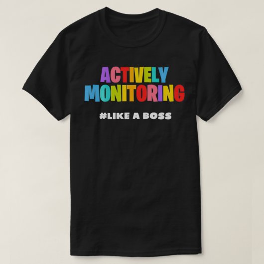 試験おもしろい日先生生命試験アイディア学校M Tシャツ (デザイン正面)