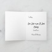 試験での文房具の幸運GCSE ALevel SAT カード (内部)