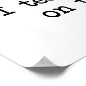 試験になる ポスター (角)