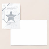 試験に合格シルバー/ゴールドフォイルおめでとうカード 箔カード (ディスプレー)