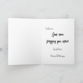 試験の結果は良く行われた、親指を立てる! カード (内部)