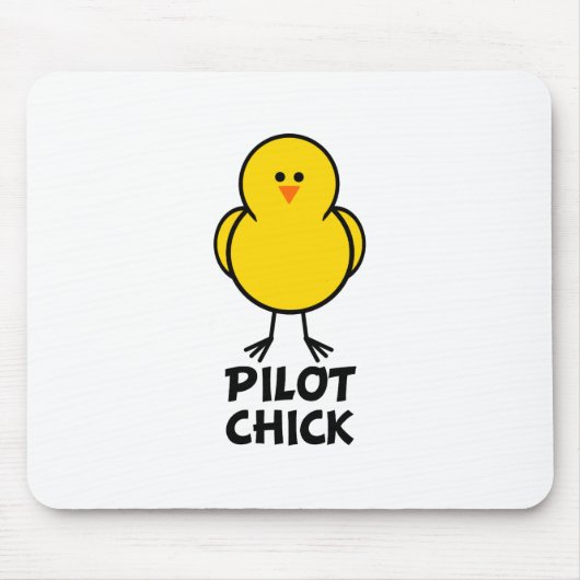 試験ひよこ マウスパッド (正面)