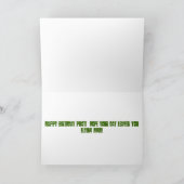 試験カード カード (内部)