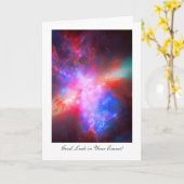 試験グッドラック,葉巻銀河系,ウルサ専攻の,ハッブル カード (黄色い花)