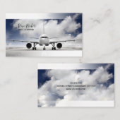 試験スチュワードの航空管制官の名刺 名刺 (正面/裏面)