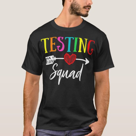 試験分校おもしろい教授先生ジョーク Tシャツ (正面)