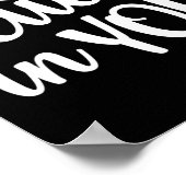 試験受験者信じの試験日 ポスター (角)