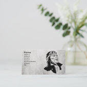 試験名刺のテンプレート 名刺 (スタンド正面)