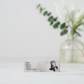 試験名刺 スキニー名刺 (スタンド正面)